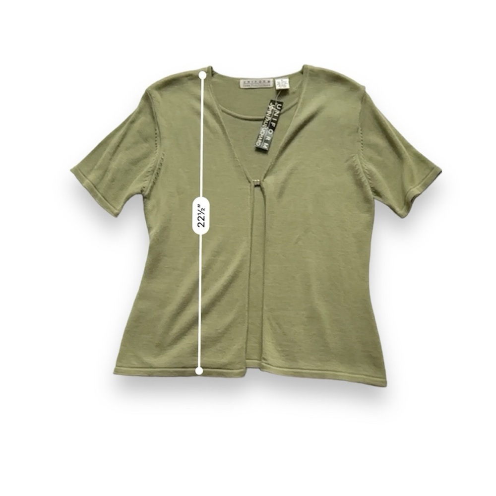 JOHN PAUL RICHARD SHORT SLEEVE TOP - Picture 4 of 7